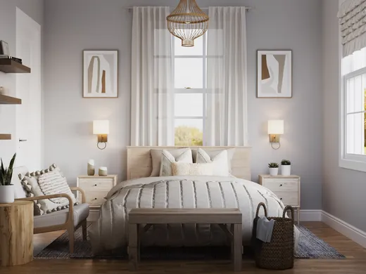 Bedroom · Minimal designed by Caitlin