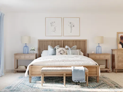 Bedroom designed by Sarah