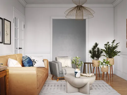 Living Room · Bohemian designed by Heidi