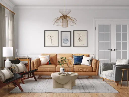 Living Room · Bohemian designed by Heidi