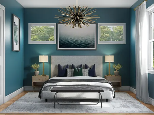 Bedroom · Glam designed by Allison
