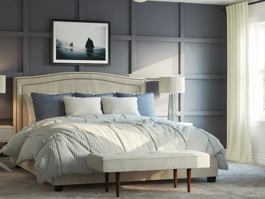 Bedroom · Farmhouse designed by Heidi