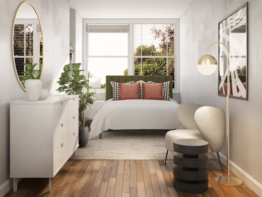 Bedroom · Midcentury Modern designed by Kylie