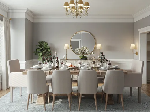 Dining Room designed by Laura