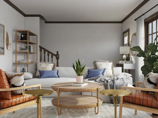 Living Room · Contemporary designed by Talia