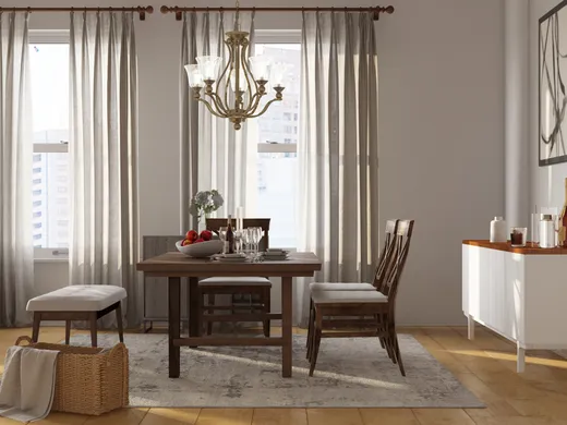 Dining Room · Farmhouse designed by Daniela