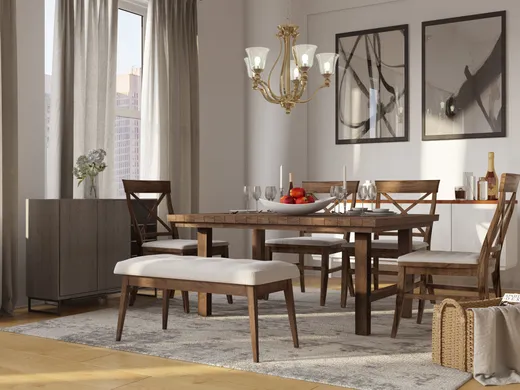Dining Room · Farmhouse designed by Daniela