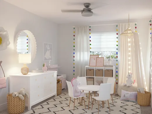 Nursery · Midcentury Modern designed by Amanda