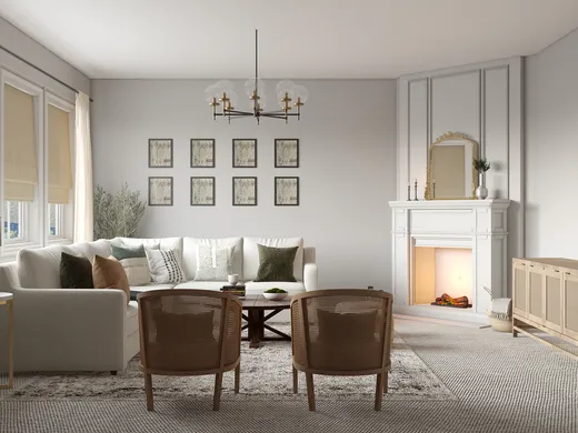 Living Room · Modern designed by Jennifer