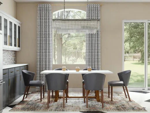 Dining Room · Transitional designed by Jennifer