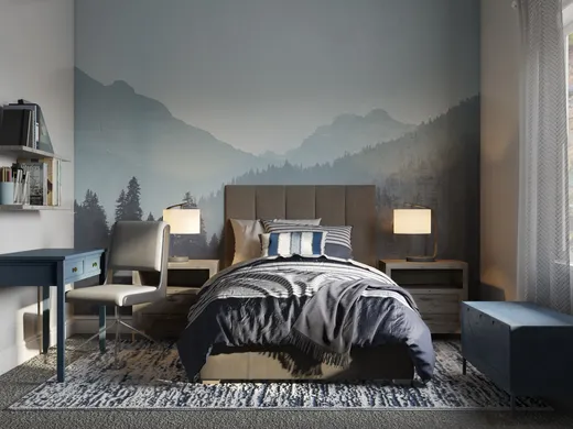 Bedroom · Contemporary designed by Michelle