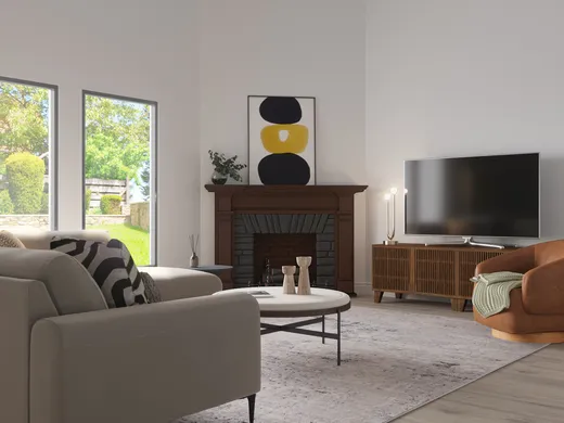 Living Room · Modern designed by Shaun