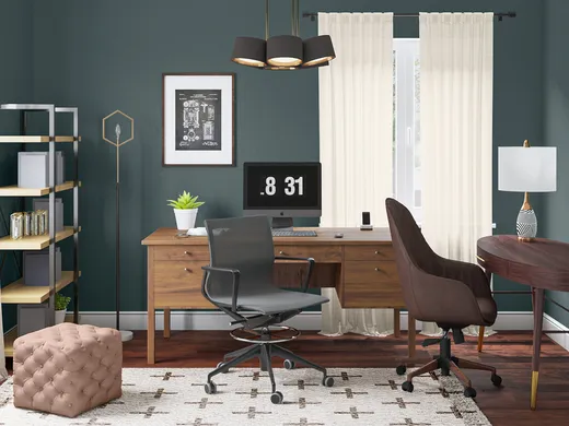 Office · Contemporary designed by Carolina