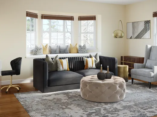 Living Room · Contemporary designed by Matina