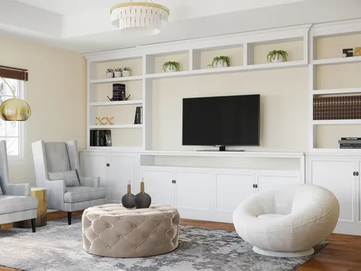 Living Room · Contemporary designed by Matina