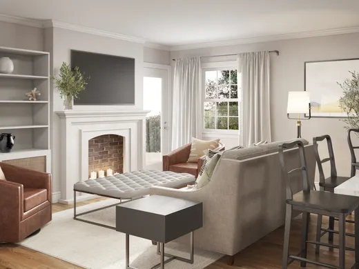 Living Room · Eclectic designed by Brianna