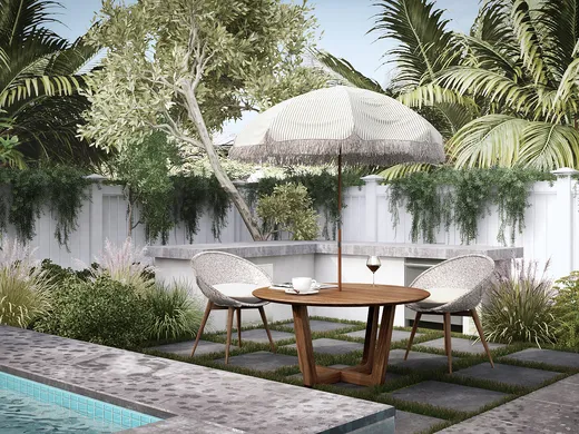 Outdoor Space · Modern designed by Freddi