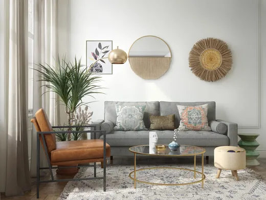 Living Room · Bohemian designed by Priscila