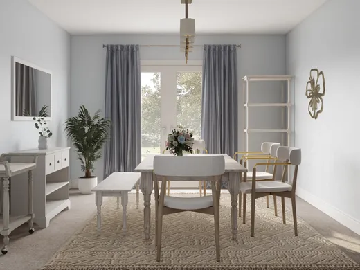 Dining Room · Coastal designed by Amira