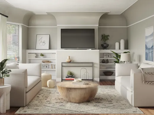 Living Room · Coastal designed by Paige