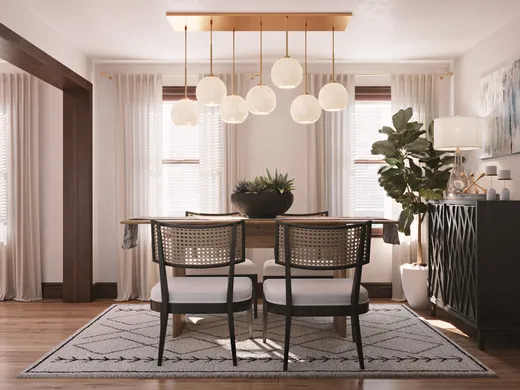 Dining Room · Modern designed by Stephanie