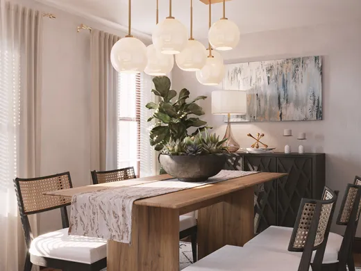 Dining Room · Modern designed by Stephanie