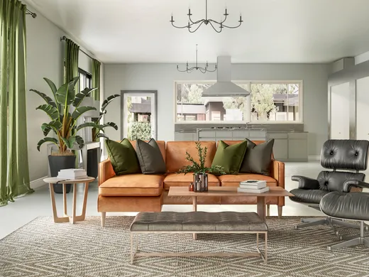 Living Room · Eclectic designed by Julio