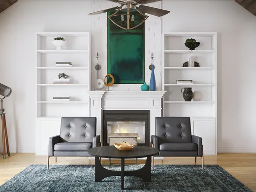 Living Room · Contemporary designed by Freddi