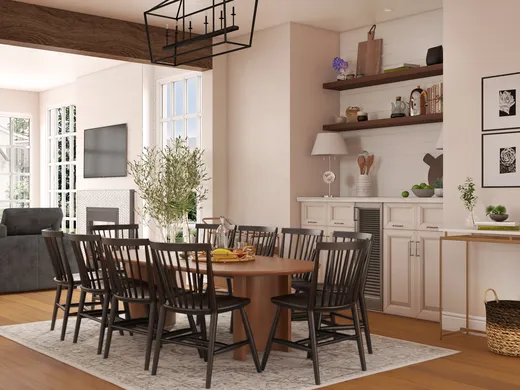 Dining Room · Modern designed by Veema