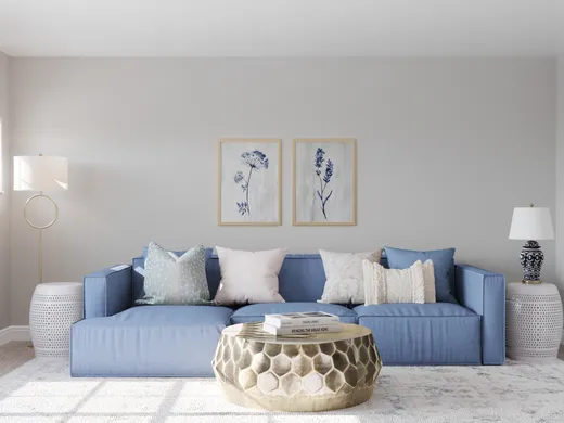 Living Room · Glam designed by Lisa