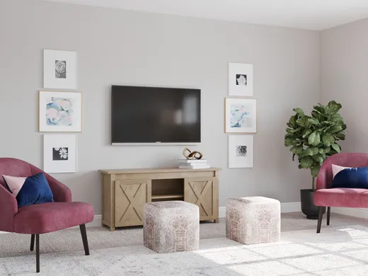 Living Room · Glam designed by Lisa