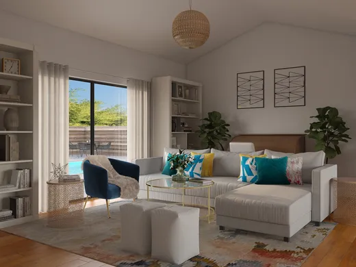Living Room · Modern designed by Stephanie