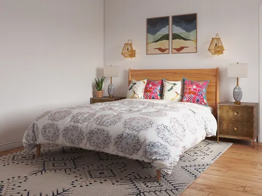 Bedroom · Eclectic designed by Sarice