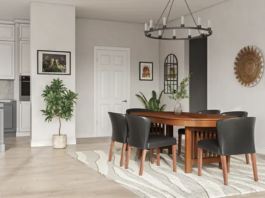 Dining Room · Farmhouse designed by Courtney