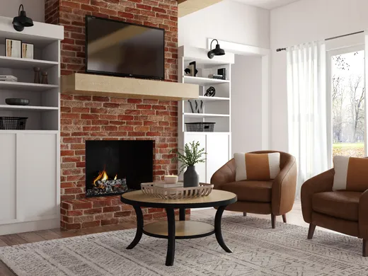 Living Room · Industrial designed by Briana