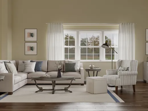 Living Room · Contemporary designed by Laura