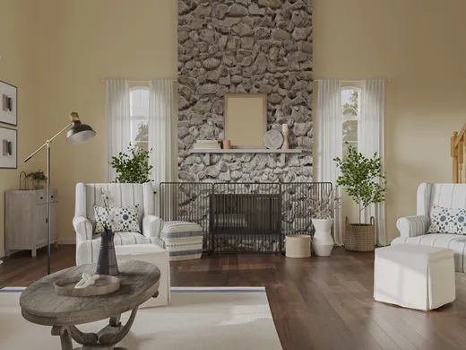 Living Room · Contemporary designed by Laura