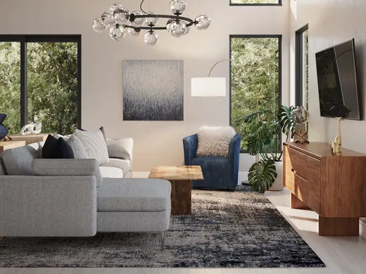 Living Room · Contemporary designed by Alejandra