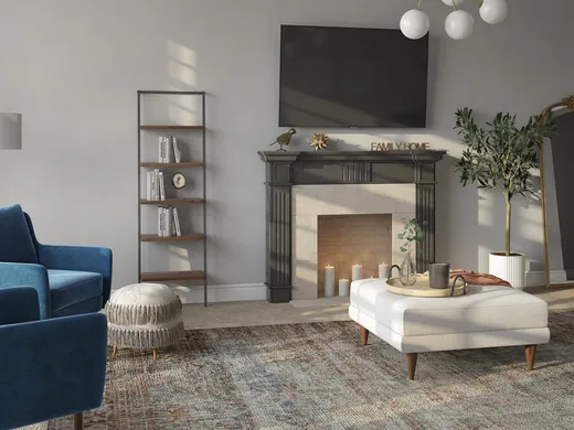 Living Room · Contemporary designed by Astrid