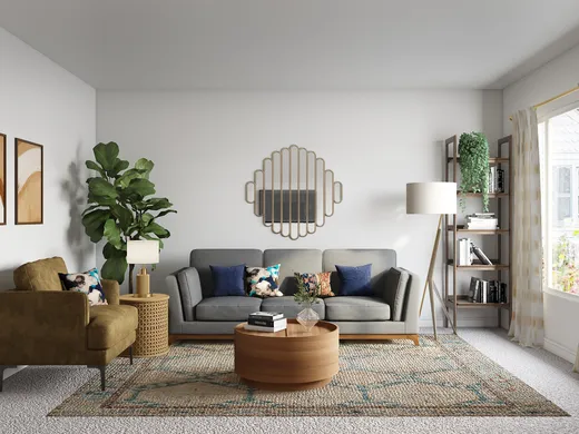 Living Room · Eclectic designed by Freddi
