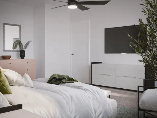 Bedroom designed by Pranali
