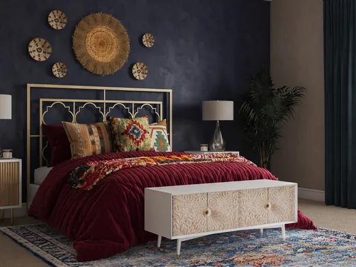 Bedroom · Eclectic designed by Julia