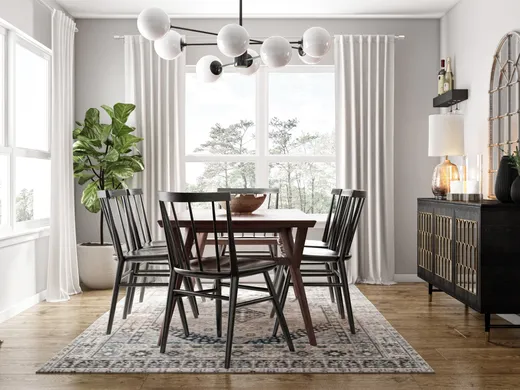Dining Room · Contemporary designed by Courtney