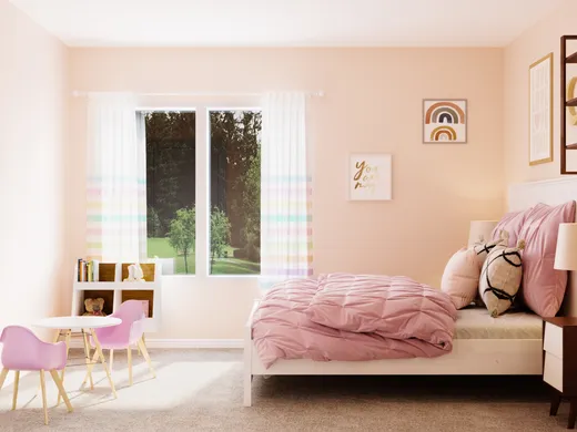 Bedroom · Midcentury Modern designed by Dipti