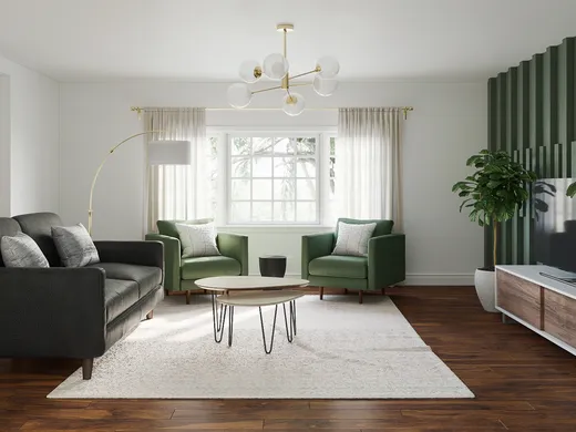Living Room · Contemporary designed by Jacqueline