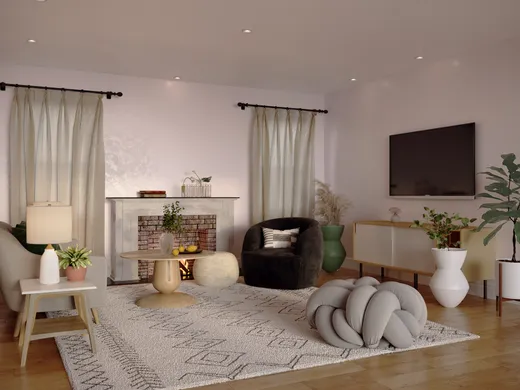 Living Room · Bohemian designed by Isabella