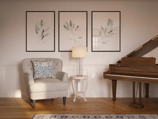 Living Room · Coastal designed by Lucila