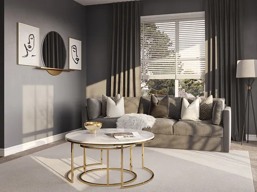 Living Room · Modern designed by Sheyna