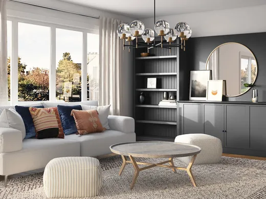 Living Room · Modern designed by Maria