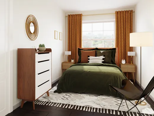 Bedroom · Bohemian designed by Claire